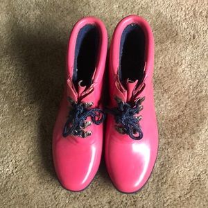 Lands end ankle rain boots